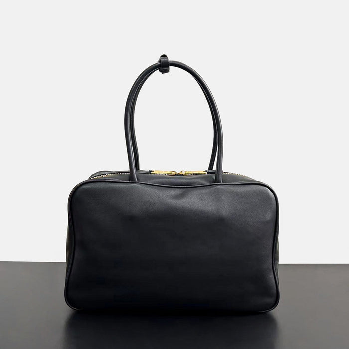 Women’s Leather Tote Bag – Large Vintage Briefcase Shoulder Bag