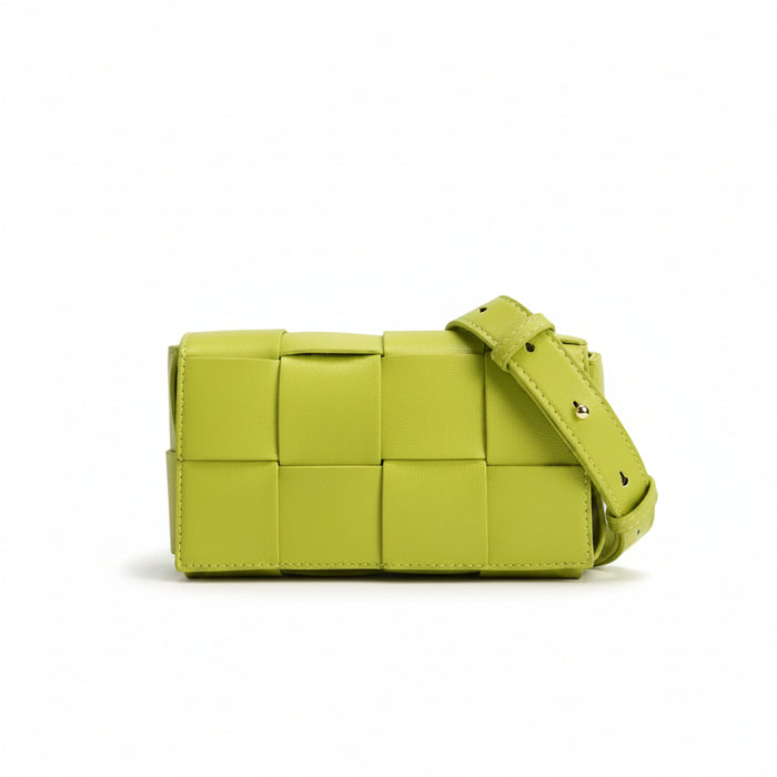 Woven Envelope Crossbody Bag – Small Square Handbag