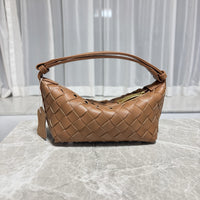 Woven Leather Mini Handbag – Women Shoulder Crossbody Bag