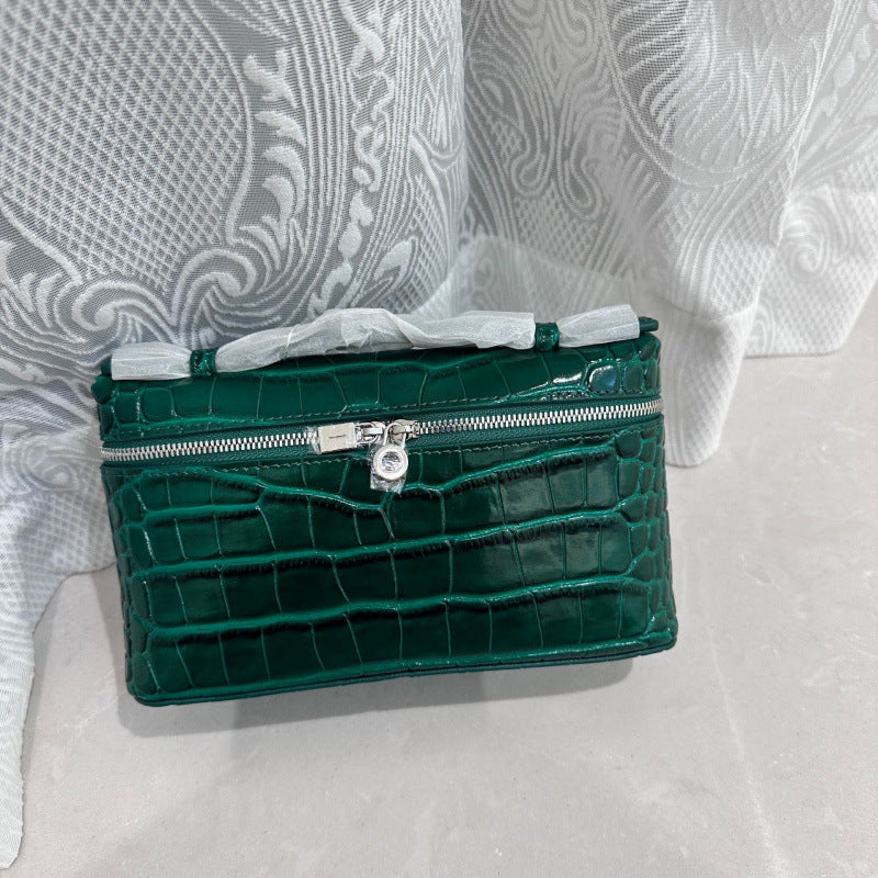 Women’s Crocodile Leather Mini Bag – Shoulder, Handbag & Crossbody