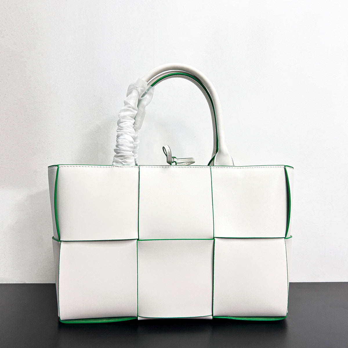 Women’s Woven Leather Tote Bag – Large Handbag Shoulder & Crossbody