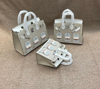 Textured Leather Crocodile Pattern Handbag Women Crossbody Shoulder Bag