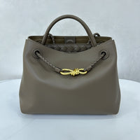Large Capacity Cowhide Leather Tote Bag for Women