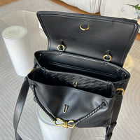 Premium Cowhide Leather Tote Bag for Women – Shoulder & Handbag