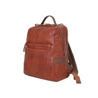 Women’s Full-Grain Dyed Leather Backpack – Genuine Leather Handbag