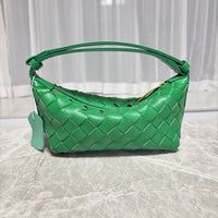 Woven Leather Mini Handbag – Women Shoulder Crossbody Bag