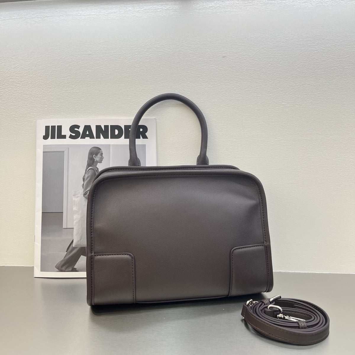 Vintage Cowhide Leather Tote Bag – Shoulder & Handbag