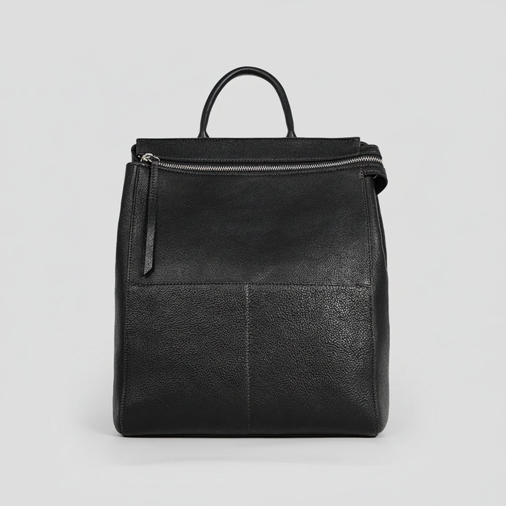 Women’s Full-Grain Leather Backpack – Genuine Leather Handbag