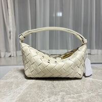 Woven Leather Mini Handbag – Women Shoulder Crossbody Bag