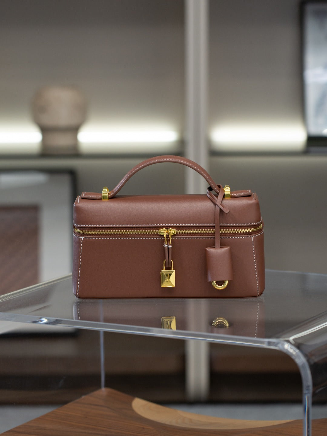 Cowhide Leather Mini Shoulder Bag – Handbag & Crossbody