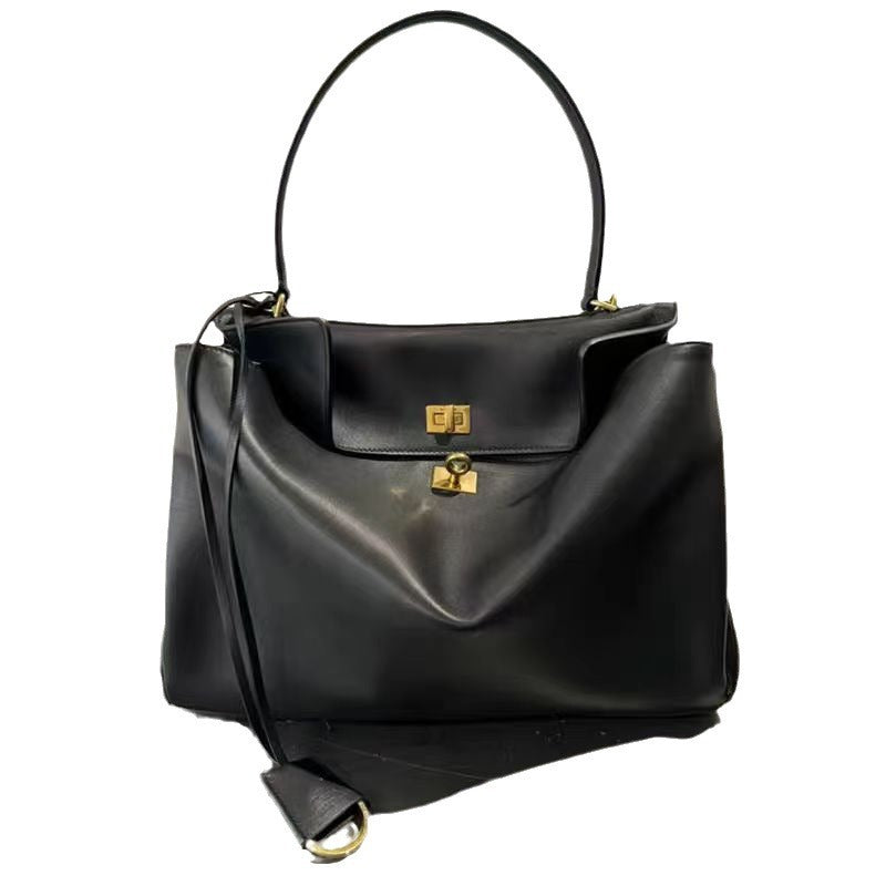 Women’s Leather Mini Handbag – Top Handle & Crossbody