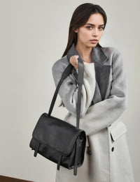 Vintage Cowhide Bag – Large Shoulder Crossbody Tote