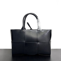 Women’s Woven Leather Tote Bag – Large Handbag Shoulder & Crossbody