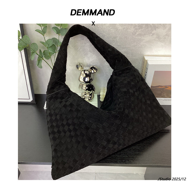 Vintage Chamois Leather Tote Bag for Women