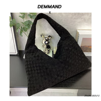 Vintage Chamois Leather Tote Bag for Women