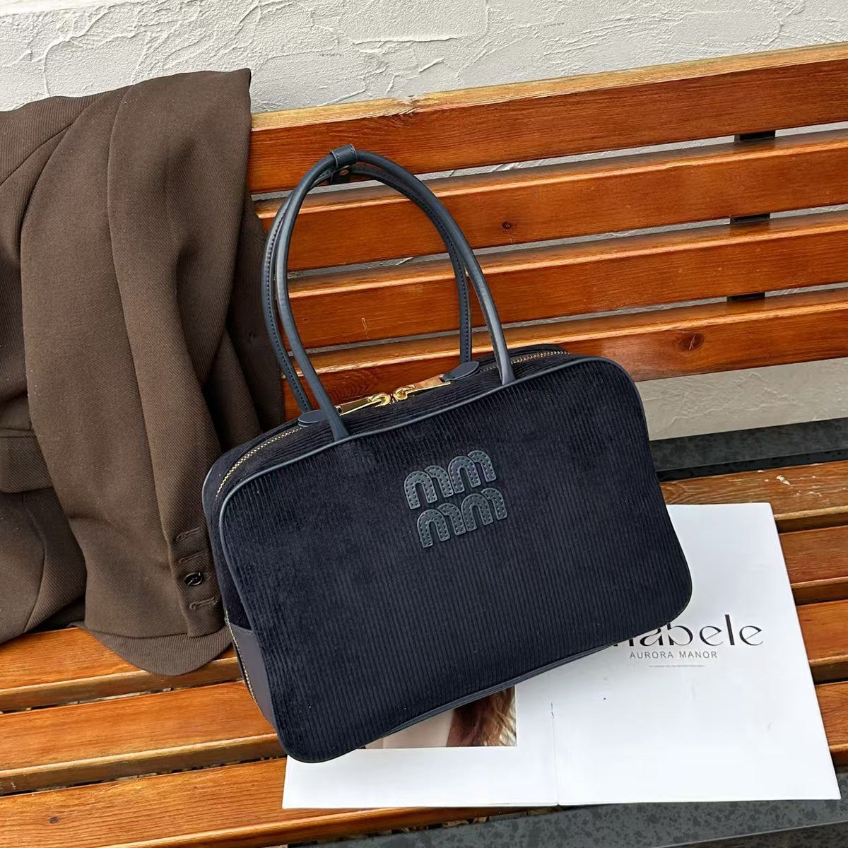 Women’s Leather Tote Bag – Large Vintage Briefcase Shoulder Bag