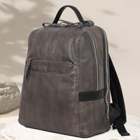 Women’s Full-Grain Dyed Leather Backpack – Genuine Leather Handbag