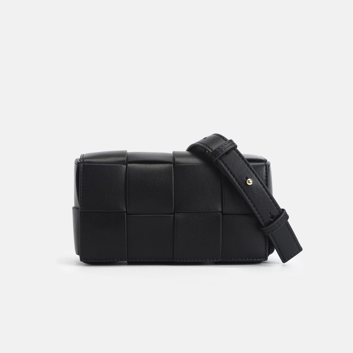 Woven Envelope Crossbody Bag – Small Square Handbag