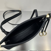 Minimalist Cowhide Leather Shoulder Bag – Square Handbag