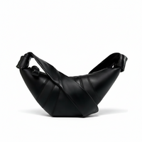 Lambskin Crescent Bag – Soft Shoulder Crossbody