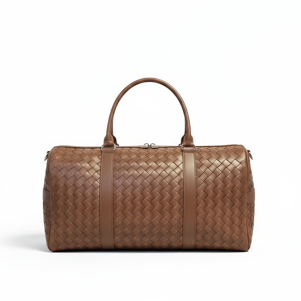 Woven Bucket Travel Bag – Large Capacity