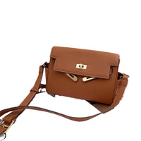Women’s Pebbled Leather Kelly Messenger Bag – Handbag, Shoulder & Crossbody