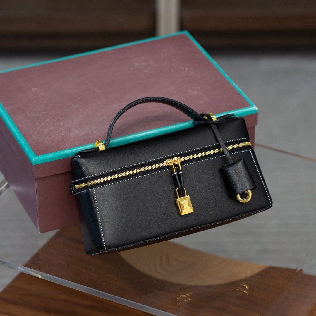 Cowhide Leather Mini Shoulder Bag – Handbag & Crossbody