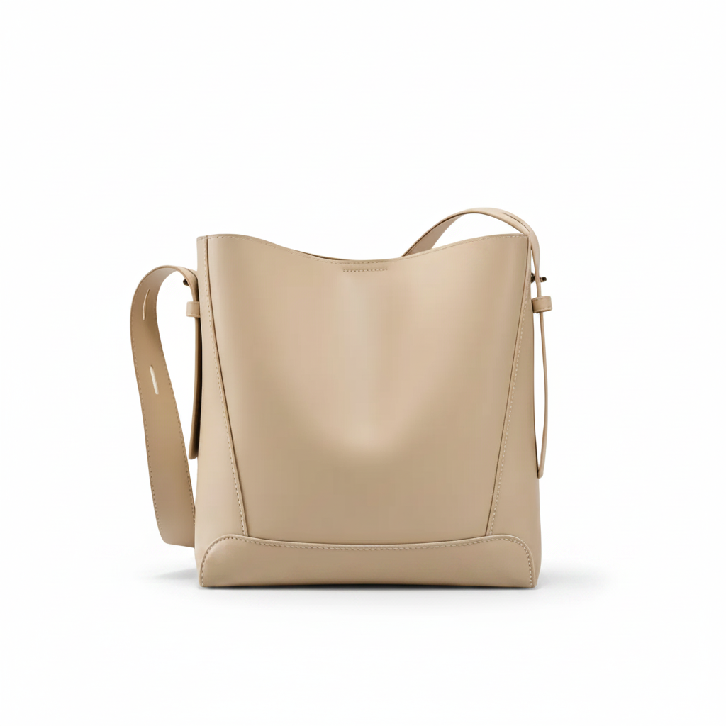 Leather Bucket Bag – Everyday Shoulder Crossbody