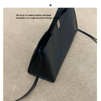 Top-Grain Leather Large Tote & Shoulder Bag