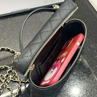 Mini Cowhide Leather Shoulder Bag