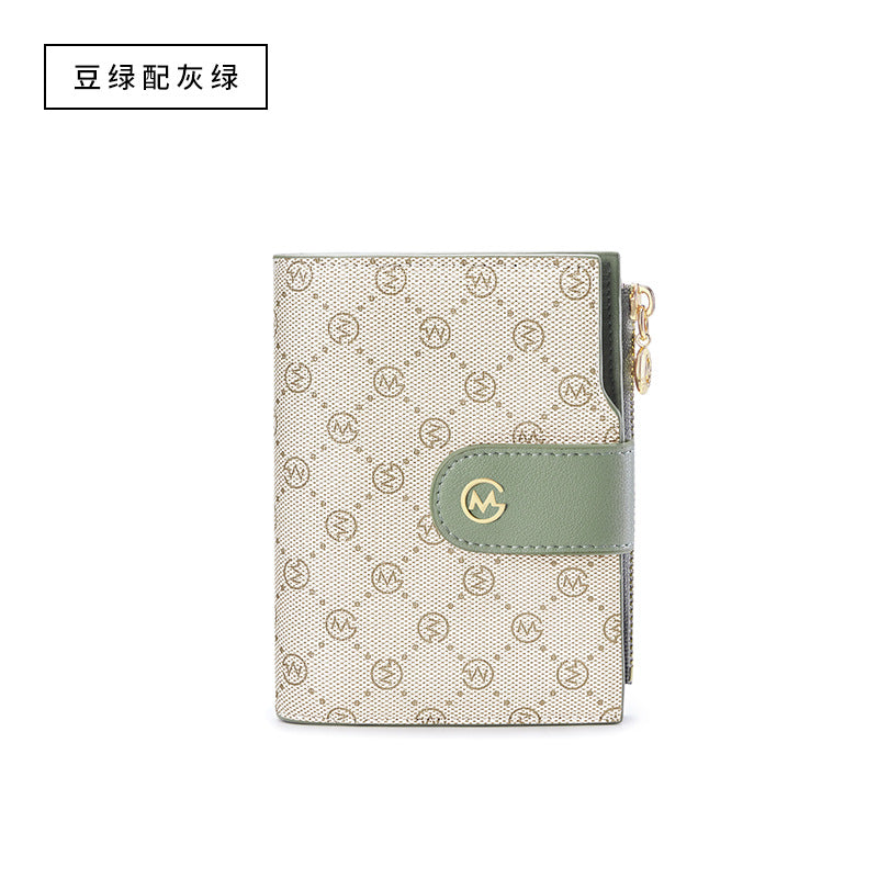 Women’s Printed Wallet – Large Capacity Card Holder and Coin Purse