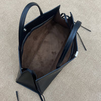 Top-Grain Leather Large Tote & Shoulder Bag