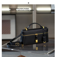 Cowhide Leather Mini Shoulder Bag – Handbag & Crossbody