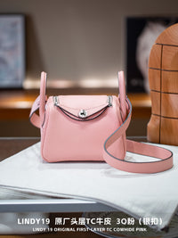 Genuine Cowhide Leather Handbag for Women