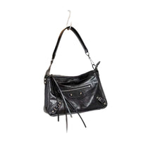 Vintage Studded Cowhide Leather Handbag
