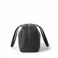 Pebbled Cowhide Boston Bag – Minimal Shoulder Tote