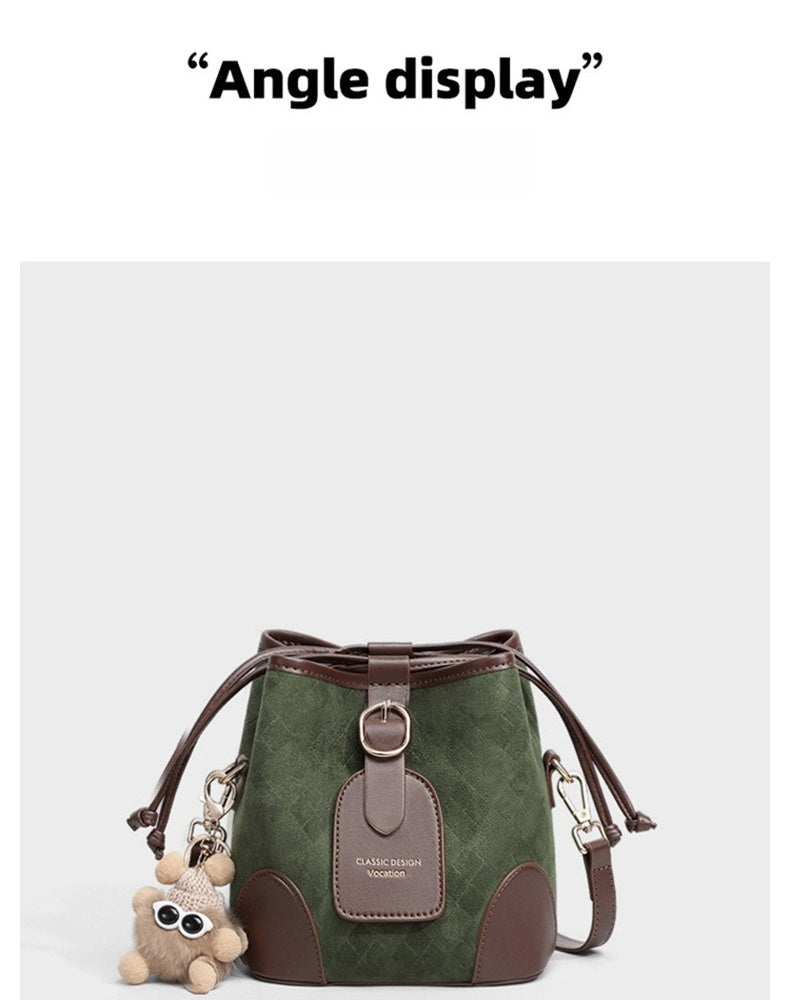 2025 Women’s Bucket Bag – Small Shoulder & Crossbody Bag