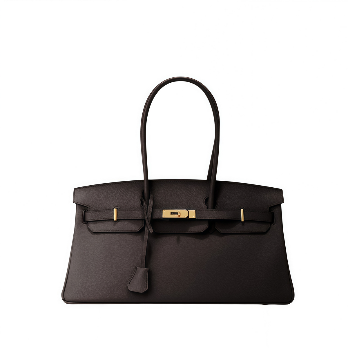 Large Cowhide Handbag – Minimal Crossbody Tote